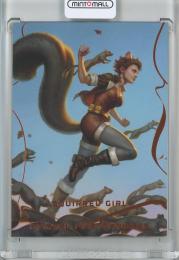 2022 UPPER DECK MARVEL MASTERPIECES  Squirrel Girl Base/Legendary Orange Foil/#25 41/99