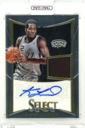 2012-13 Panini Select Kawhi Leonard #250 RC Jersey Autograph 57/249