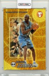 2002-03 Topps Pristine Michael Jordan #4 Gold Refractor 40/50