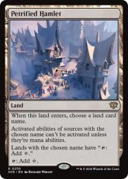 石化した村落4枚セット ミントモール / MINT GAMES MTG(東日本橋) / 【SOS】【ENG】〈259-R-L