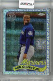2024 Topps Update Series Ken Griffey Jr. 1989 Topps Baseball Chrome Silver Pack #T89CU-9 Seattle Mariners