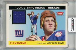 2004 Fleer Tradition Eli Manning Rookie Throwback Threads #TTEM  New York Giants