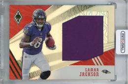 2018 Panini Phoenix Lamar Jackson RPS Jumbo Memorabilia #17【099/100】 Baltimore Ravens