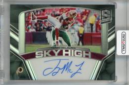 2020 Panini Spectra Terry McLaurin Sky High Signature #13 ※初期傷あり【10/99】 Washington Redskins