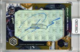 2021 Panini Elements D'Wayne Eskridge Rookie Neon Signs Orange #26 RC Auto ※裏面傷あり【103/125】 Seattle Seahawks