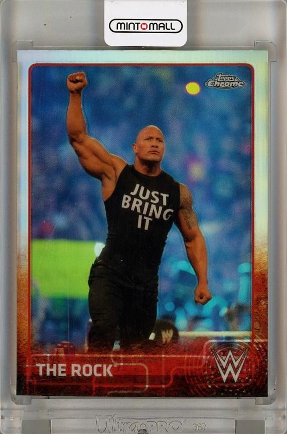 ミントモール / MINT 千葉店 / 2015 Topps Chrome WWE The Rock Refractors 57