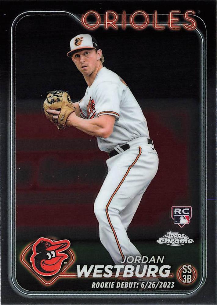 2024 Topps Chrome Update MLB #USC117 Jordan Westburg レギュラーカード RC