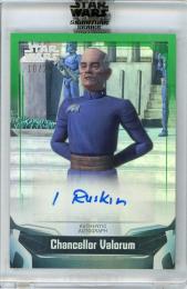 2021 TOPPS Star Wars Signature Series Autographs Green #AIR  Ian Ruskin as Chancellor Valorum【10/25】