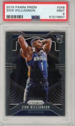 2019 PANINI PRIZM ZION WILLIAMSON 【PSA9】 New Orleans Pelicans