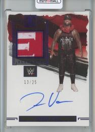 2023 PANINI IMPECCABLE WWE  Jimmy Uso Elegance Memorabilia Autographs/Amethyst 13/25