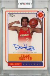 2024 Topps Chrome McDonald’s All American Dylan Harper Event Autographs #EA-DH West