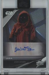 2023 Topps Star Wars Chrome Black  Leilani Shiu as Jawa Autographs/A-IU