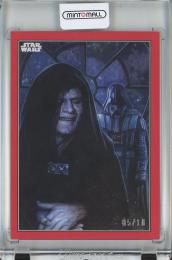 2023 Topps Star Wars Hobby  Darth Vader Comic Covers Cover Art/Red Parallel 05/10