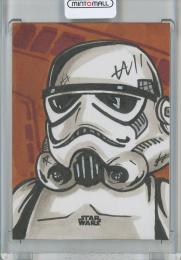 Topps Star Wars finest  Eric Medina Sketch Card(1of1) 1/1
