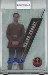 2016 Topps Star Wars High Tek  Major Brance Autographs/SW-80