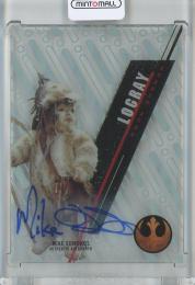 2016 Topps Star Wars High Tek  Logray Autographs/SW-11