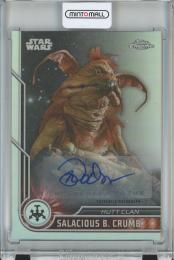 2023 Topps Chrome Star Wars  Salacious B. Crumb Autographs/#46