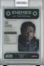 2023 Topps Finest Star Wars  Saw Gerrera Enemies of the Empire