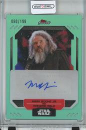 2023 Topps Finest Star Wars  Ranzar Malk Finest Autographs/Parallel/Aqua 080/199