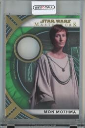 2022 Topps Star Wars Masterwork  Mon Mothma On-Screen Rogue One Prop Relics/OSPR-MM/GreenParallel 55/99