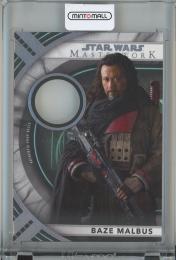 2022 Topps Star Wars Masterwork  Baze Malbus On-Screen Rogue One Prop Relics/OSPR-BM