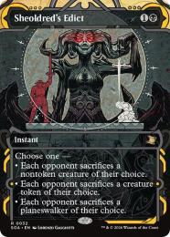 【最安値】MTG　SOA　シェオルドレッドの勅令　シルバースクロール　1枚 ミントモール / MINT GAMES MTG(東日本橋) / 【SOA】【ENG】〈032-R-B
