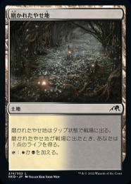 【NEO】【JPN】【Foil】《磨かれたやせ地/Scoured Barrens》