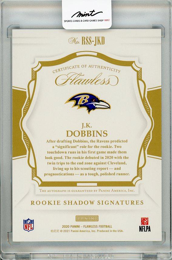 ミントモール / MINT 梅田店 / 2020 PANINI Flawless J.K. Dobbins Autograph (RC) 09/20
