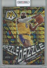 2022-23 Panini Mosaic Basketball  LeBron James Razzle Dazzle/#5