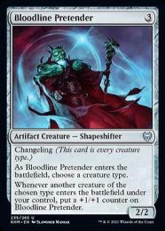 【KHM】【ENG】【Foil】《血統詐称者/Bloodline Pretender》