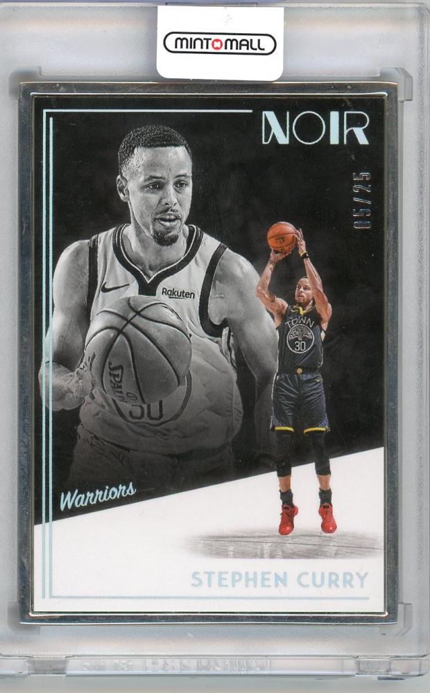 2018-2019 PANINI NOIR Stephen Curry 【05/25】 Golden State Warriors