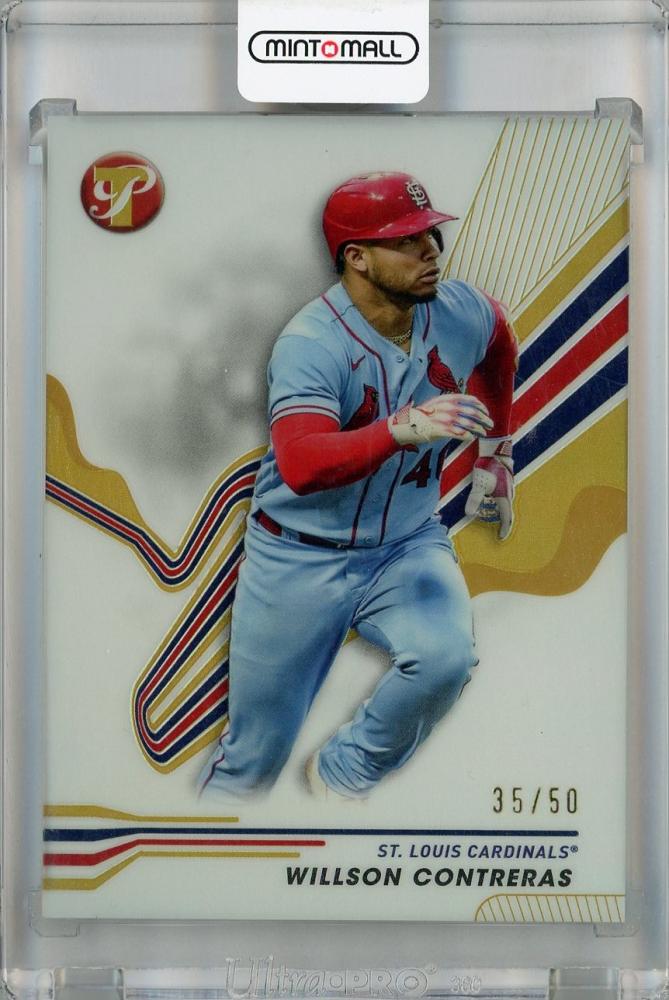 2024 Topps Pristine Willson Contreras Gold Refractor #223 【35/50】 St. Louis Cardinals