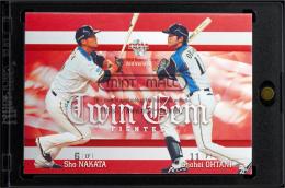 大谷翔平 ルーキーカード Twin Gem 中田翔 BBM 2013 インサート 北海道