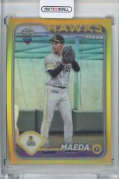 2024 TOPPS NPB CHROME 前田悠伍 ベースカード イエローパラレル【13/75】 福岡ソフトバンクホークス