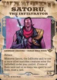 【OTJ】【ENG】【Foil】《潜入者、悟/Satoru, the Infiltrator》特別版