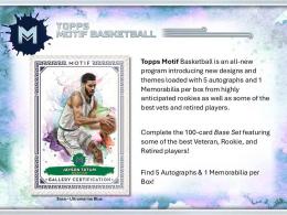 NBA 2023-24 TOPPS MOTIF HOBBY