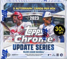 MLB 2023 TOPPS CHROME UPDATES JUMBO