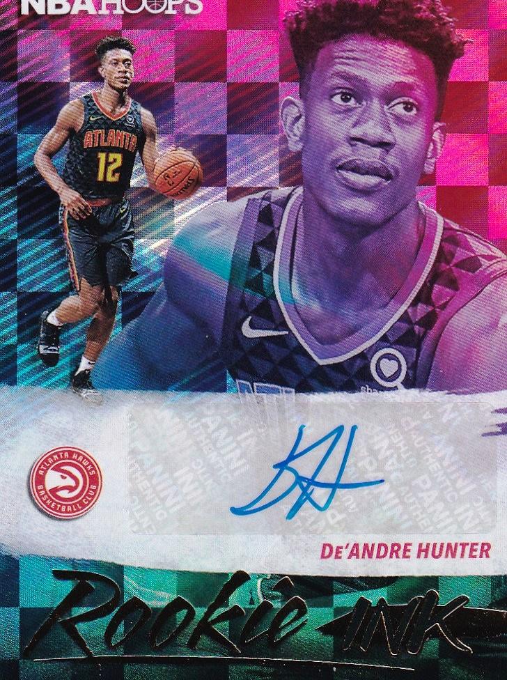 ミントモール Mint 浦和店 19 Panini Nba Hoops Atlanta Hawks De Andre Hunter Rookie Ink