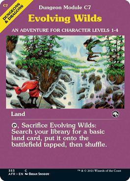 【AFR】【ENG】《進化する未開地/Evolving Wilds》 特別版