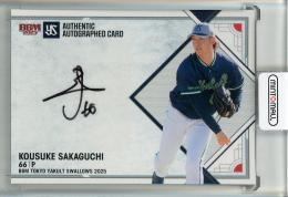 阪口皓亮 BBM プロ初勝利記念 直筆サイン入りフォトファイル 阪口皓亮】BBM 東京ヤクルトスワローズ 2025 [直筆サインカード