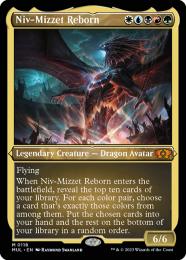 【MUL】【ENG】【エッチングFoil】《ニヴ=ミゼット再誕/Niv-Mizzet Reborn》