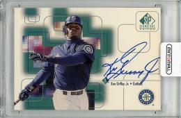 【裏面上部ダメージあり】1999 UPPER DECK SP Signature Edition Ken Griffey Jr. Autograph