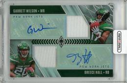 2022 PANINI Phoenix Garrett Wilson & Breece Hall Dual Patch Autographs【31/50】