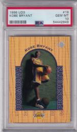 1996-97 UD3 Kobe Bryant #19 RC PSA 10 GEM MINT