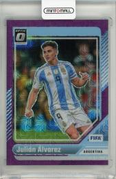 2024-25 Panini Donruss Julian Alvarez Optic Purple Mojo #69【25/25】