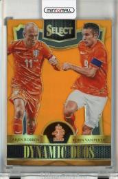 2015-16 Panini Select Arjen Robben / Robin van Persie Dynamic Duos Orange #12【047/149】