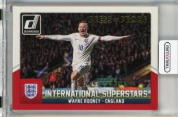 2015 Panini Donruss Wayne Rooney International Superstars Press Proof Gold #48【31/99】《初期傷あり》