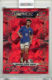 2023-24 Panini Obsidian Warren Zaire-Emery Electric Etch Red Crystals #167【02/30】