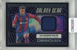 2023-24 Panini Obsidian Alejandro Balde Galaxy Gear Electric Etch Purple #10【30/50】