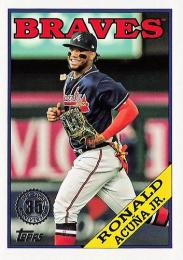 2023 Topps Update #88US-6 Ronald Acuna Jr. インサートカード 1988 Topps 35th Anniversary